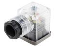 Valve Connector, Socket, PG9, 24V, Contacts - 4